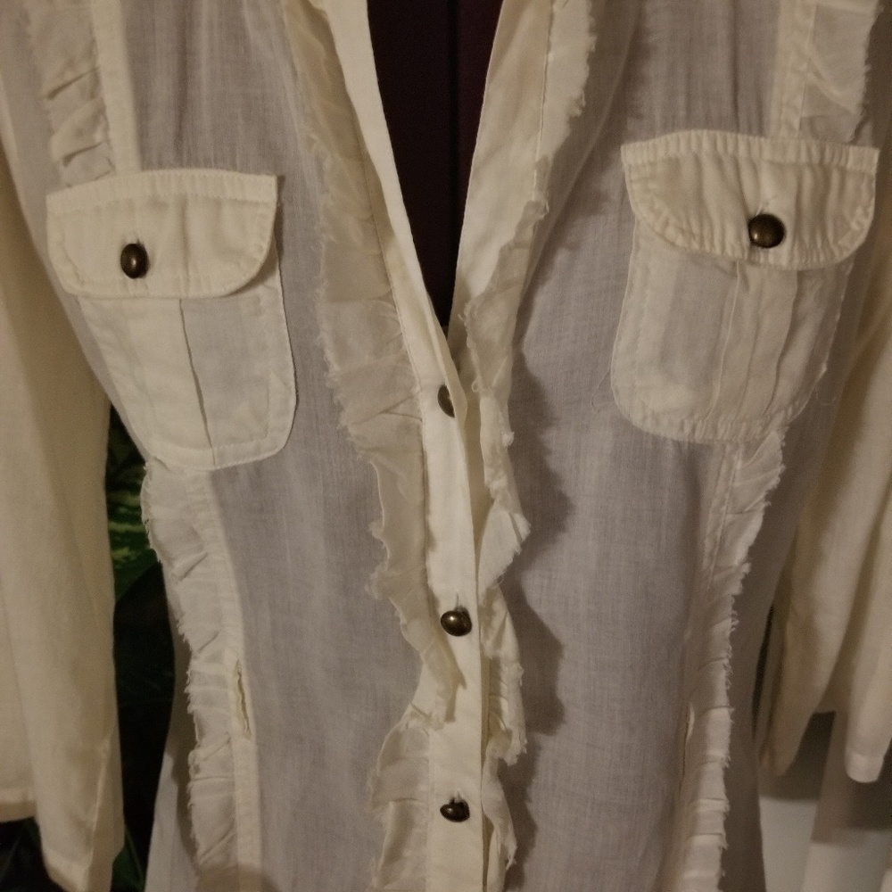 Ruffle blouse - Picture 3 of 4